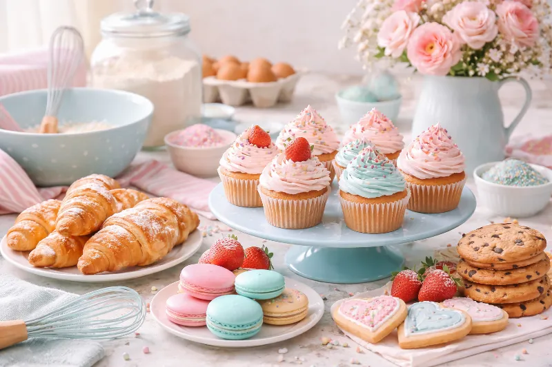 Delicious homemade baked goods